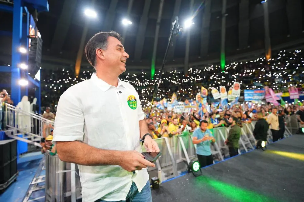 Flávio Bolsonaro, candidato à Presidência da República / Crédito: Vittor Sales/Divulgação Campanha Flávio Bolsonaro